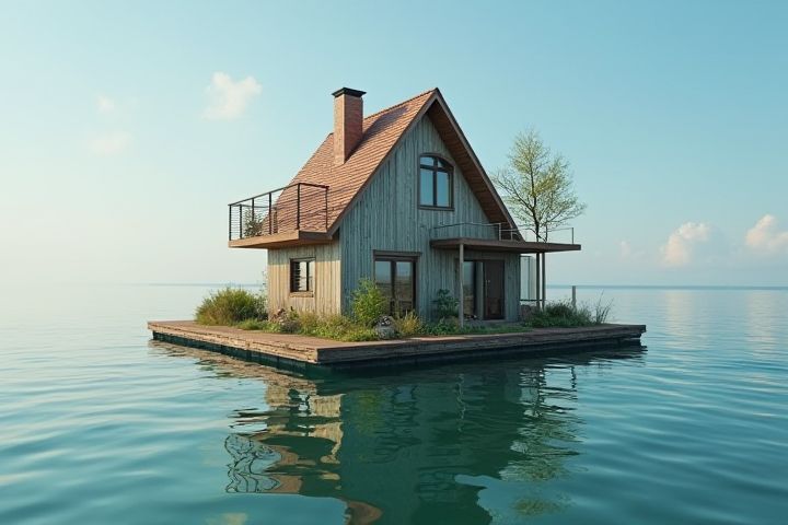 Floating Homes: Understanding How Houses Can Stay Afloat on Water