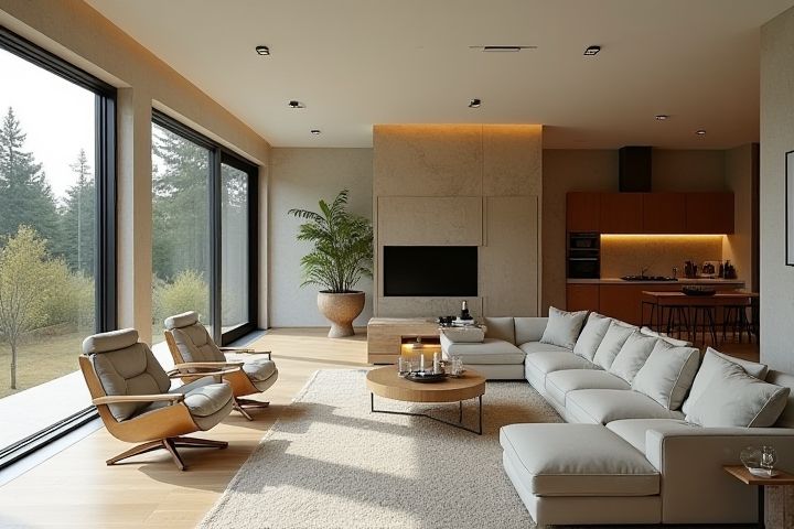 Open-Plan House Design: Tips for Creating a Spacious, Functional Layout